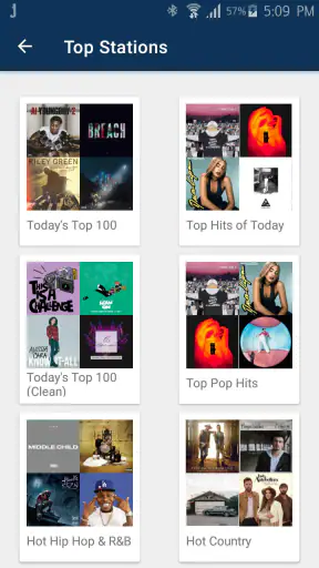 Jango Radio screenshot