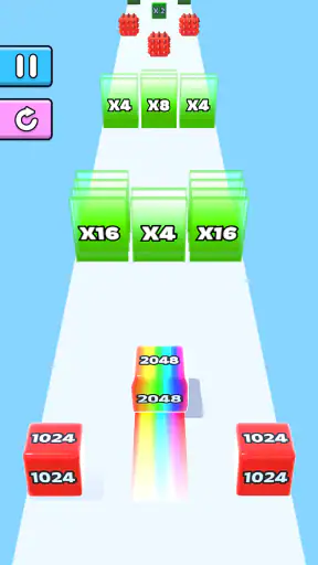 Jelly Run 2048 screenshot