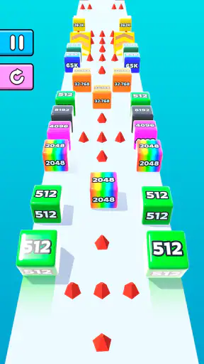 Jelly Run 2048 screenshot