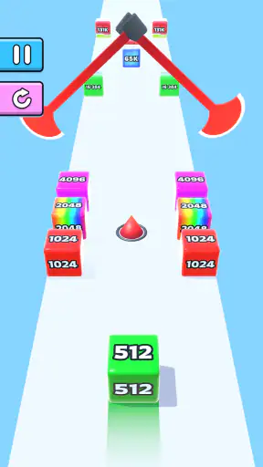 Jelly Run 2048 screenshot