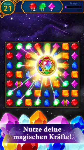 Jewels Magic: Mystery Match3 screenshot