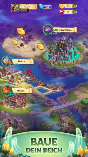 Jewels of Rome Kombinier-Spiel screenshot
