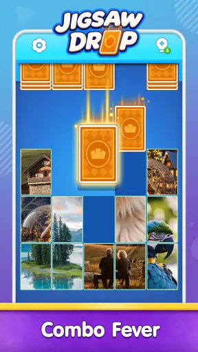 Jigsaw Drop: Solitaire Rätsel screenshot