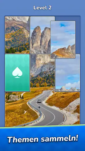 Jigsawcard Solitaire Puzzle screenshot