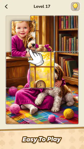 Jigsolitaire Meister-Puzzle screenshot