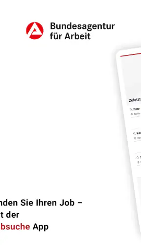 Jobsuche – die Jobbörse der BA screenshot