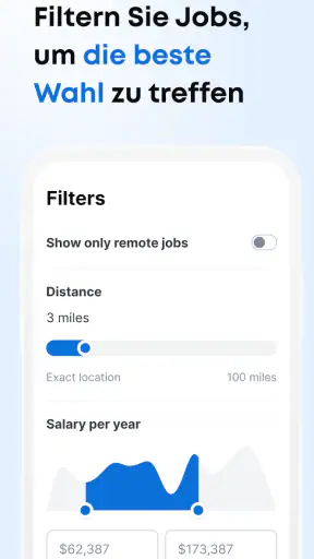 Jooble－Jobsuche & Jobbörse App screenshot