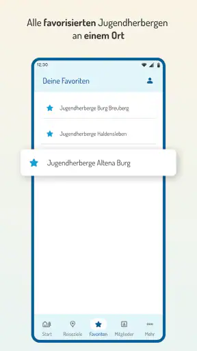 Jugendherberge.de - DJH App screenshot