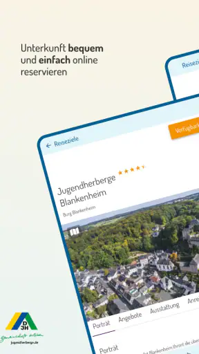 Jugendherberge.de - DJH App screenshot