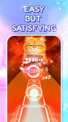 Jumping Cat: Kpop-Musikspiel screenshot