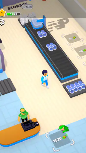 Just Step: Werkstatt-Tycoon screenshot