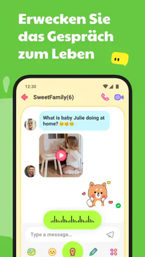 JusTalk Kids Messenger screenshot
