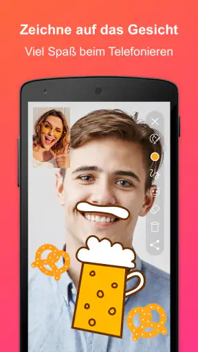 JusTalk - Video-Chat & Anrufe screenshot