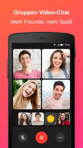 JusTalk - Video-Chat & Anrufe screenshot