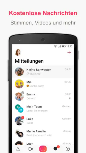 JusTalk - Video-Chat & Anrufe screenshot