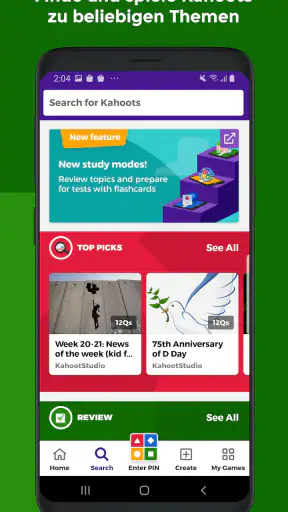 Kahoot! Spaß mit Quizspielen screenshot