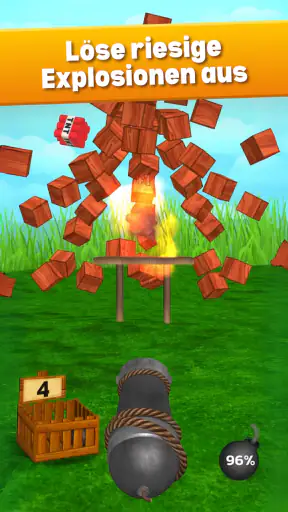 Kanonen Schießen & Ballern 3D screenshot