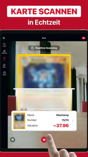 Karten Scanner - MonPrice TCG screenshot
