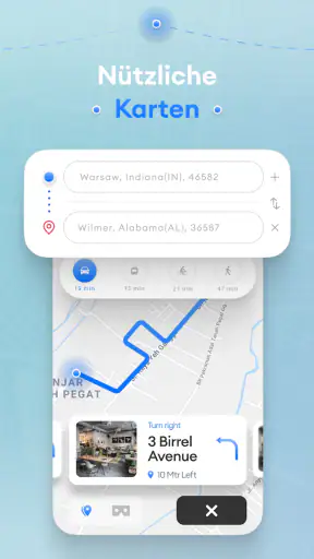 Kartenlaufwerk – Radar screenshot