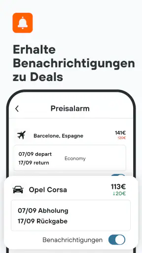 KAYAK: Flüge, Hotels & Autos screenshot