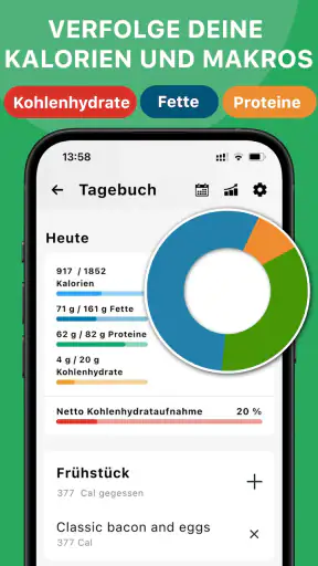Keto Diät - Low Carb Rezepte screenshot