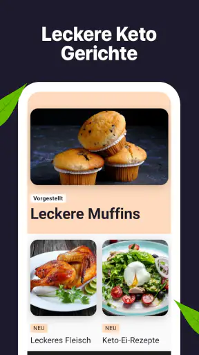 Keto Diät - Rezepte Deutsch screenshot