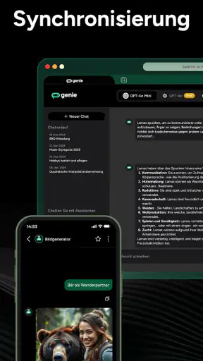 KI Chatbot Deutsch - Genie AI screenshot