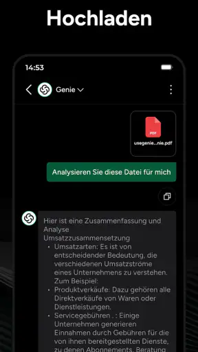KI Chatbot Deutsch - Genie AI screenshot