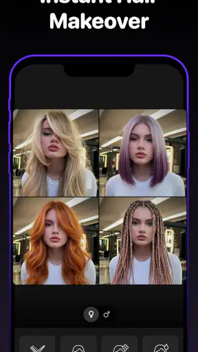 KI Frisuren Ausprobieren screenshot