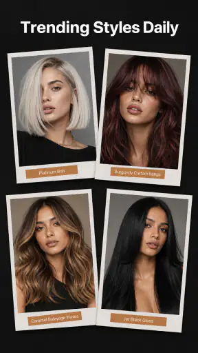 KI Haarfarbe & Frisuren testen screenshot