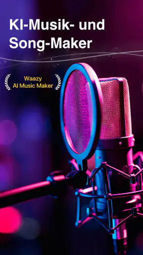 KI-Musikgenerator – Waazy screenshot