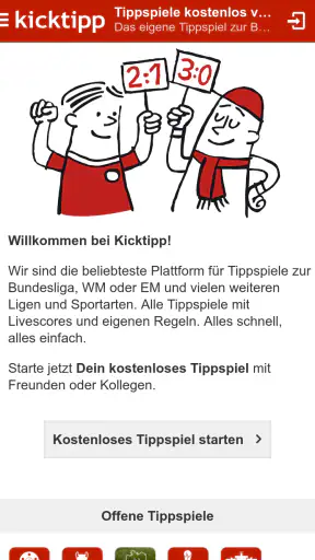 Kicktipp - Die Tippspiel App screenshot