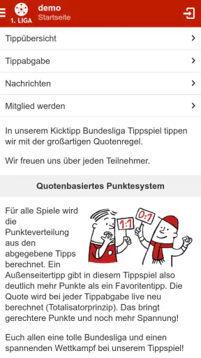 Kicktipp - Die Tippspiel App screenshot
