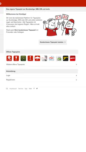 Kicktipp - Die Tippspiel App screenshot