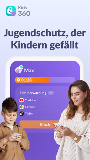 Kids360: Jugendschutz App screenshot