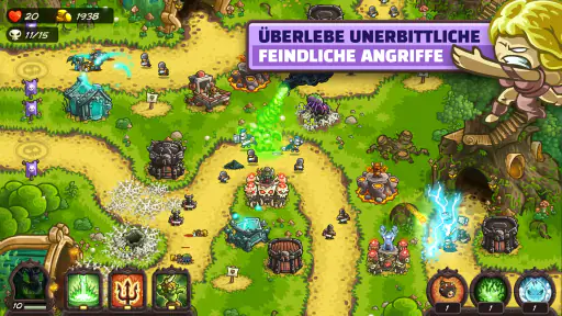 Kingdom Rush Vengeance TD Game screenshot