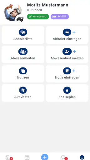 Kita Eltern-App screenshot