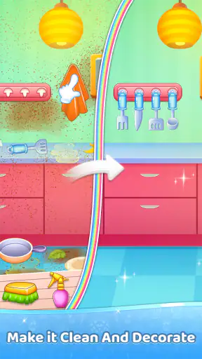 Kitchen Set: Toy Cooking Games screenshot
