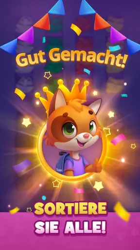 Kitty Sort: Twisted Tails screenshot