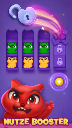 Kitty Sort: Twisted Tails screenshot
