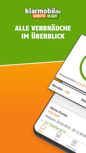 klarmobil.de - Die Service App screenshot