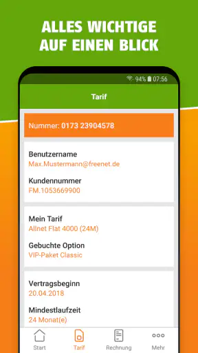 klarmobil.de - Die Service App screenshot