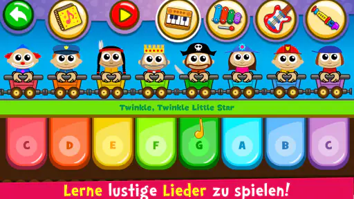 Klavier Kinder Musik & Lieder screenshot