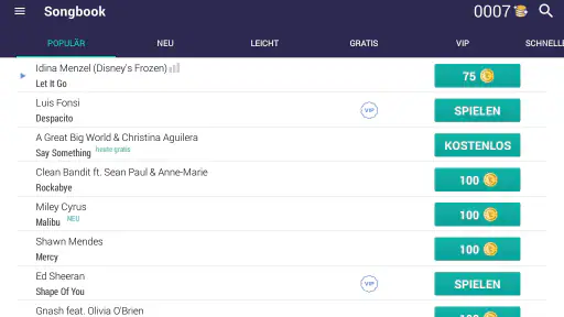 Klavier spielen und lernen screenshot
