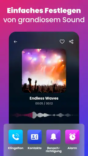 Klingelton Lieder für Android screenshot