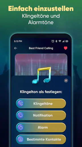 Klingeltöne Lieder für Android screenshot