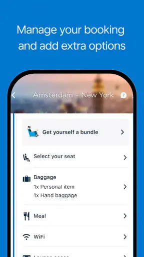 KLM - Flug buchen screenshot
