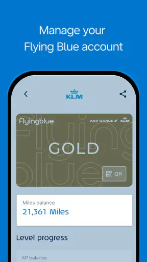 KLM - Flug buchen screenshot