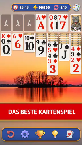 Klondike Solitär Kartenspiel screenshot