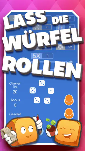 Kniffel Dice Clubs® Würfel App screenshot
